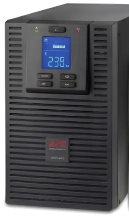 APC online UPS with an LCD status display